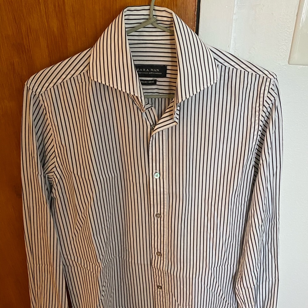 Zara shirt man long sleeve